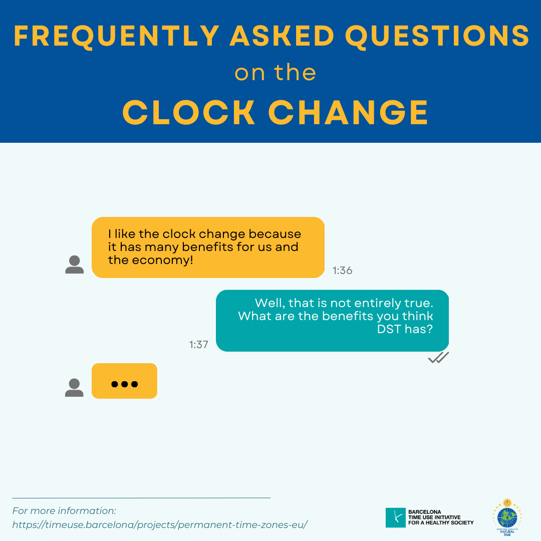 FAQ on the clock change 1